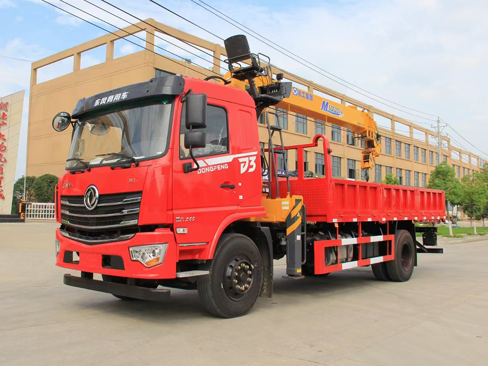 國六東風暢行D3徐工8噸隨車吊